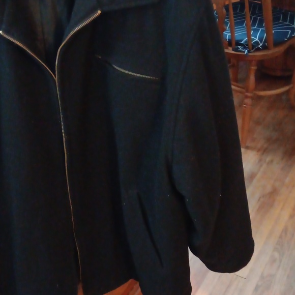 Mens wool blend coat - Picture 2 of 5